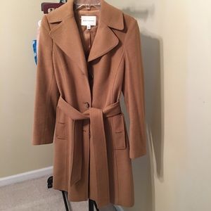 Banana Republic Wool Camel Coat medium